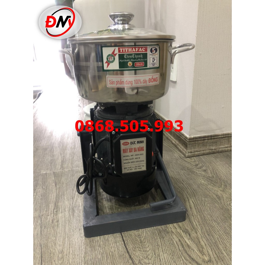 Máy xay thịt đa năng, máy xay thịt, xay giò chả, xay cá...Mô tơ 900W  - Tặng que đánh ruốc