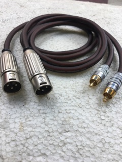 Dây canong đực ra av dài 1m