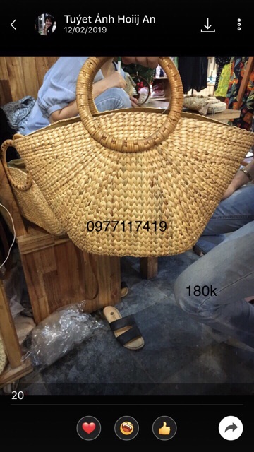 Túi lục bình 100% handmade, tạo nên cá tính riêng của bạn, chất liệu 100% từ thiên nhiên, thân thiện,bảo vệ môi trường