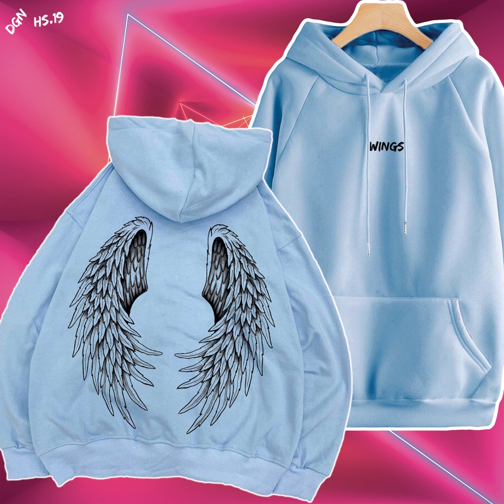 Hoodie Cánh Chim Thiết Kế HS.19