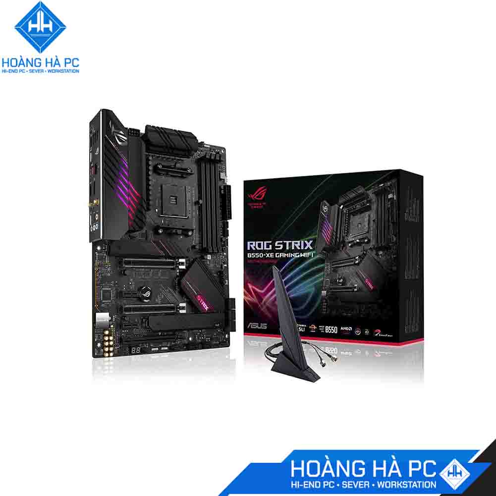 Mainboard ASUS ROG STRIX B550-XE GAMING WIFI (AMD B550, Socket AM4, ATX, 4 khe RAM DRR4)