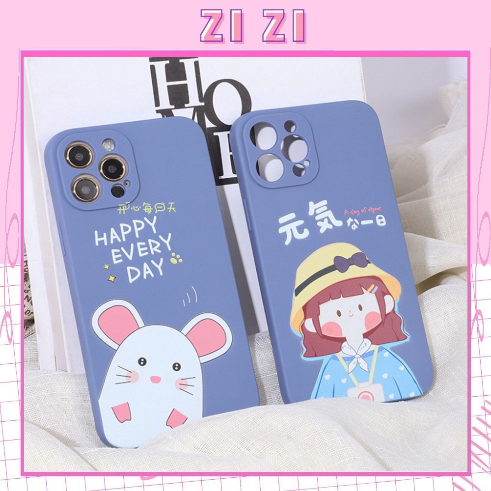 Ốp Iphone In Họa Tiết Kute Cho Iphone 12 Pro Max Đến 7Plus-Apple House