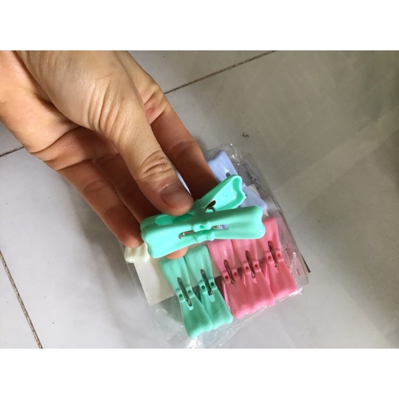 5 Kẹp nhựa, kẹp treo quần áo hình dễ thương