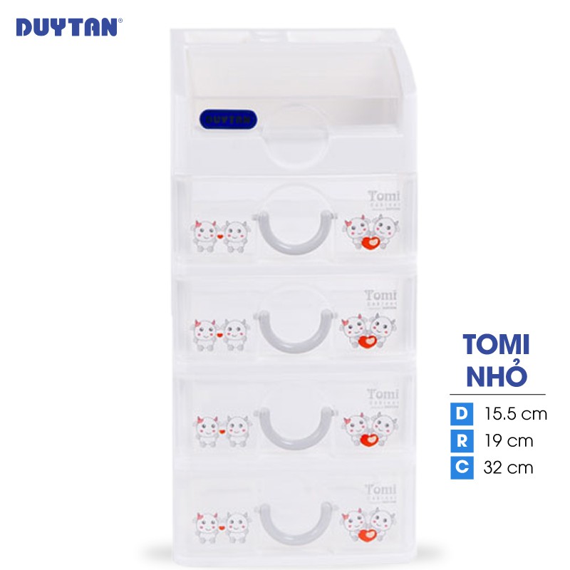 Tủ nhựa Duy Tân Tomi Nhỏ - 5 ngăn - Nhiều màu