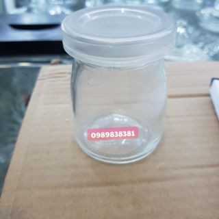 Hũ sữa chua thủy tinh 100ml 12 chiếc