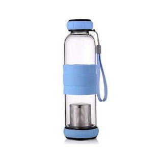 Sỉ Bình pha trà thủy tinh có lõi lọc 420ml
