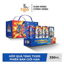 Bộ Quà Tặng 4 Chai Bia Heineken Nhôm 330ml