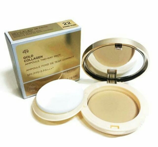 Phấn nén siêu mịn SIVANNA COLORS Gold Collagen | BigBuy360 - bigbuy360.vn