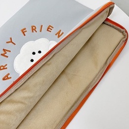 Túi Đựng laptop / Máy Tính Bảng Họa Tiết Gấu Hoạt Hình Kiểu Hàn Quốc Dễ Thương