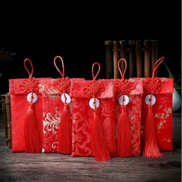 LÌ XÌ VẢI ĐỒNG TIỀN (MẪU ĐỨNG)