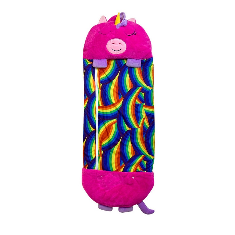 Túi ngủ và gối hình thú hoạt hình dễ thương dành cho bé