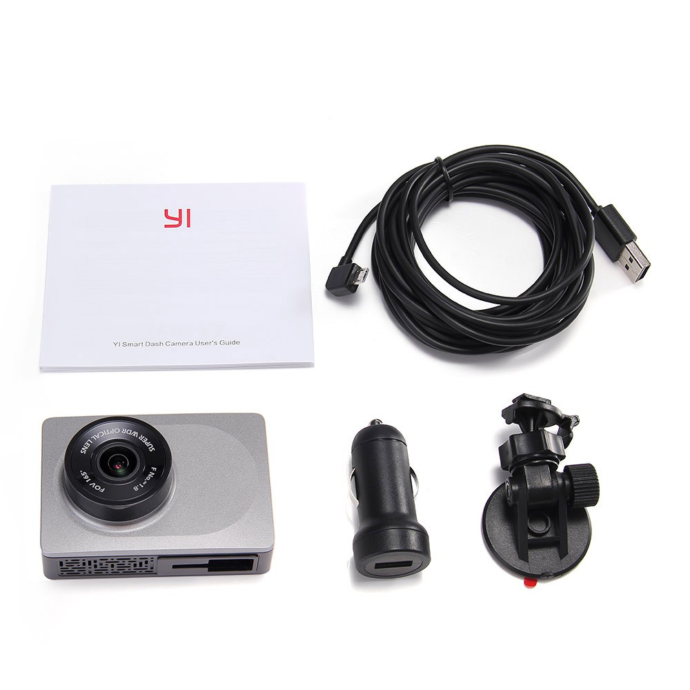 Camera Hành Trình Xiaomi Yi Smart Car 2K  - Tùy Chọn Thẻ Nhớ - Bảo Hành 6 Tháng