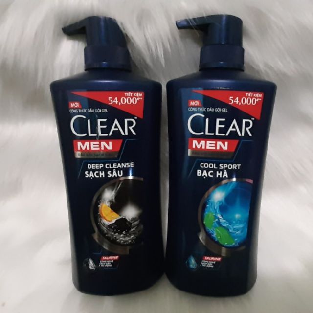 Dầu gội CLEAR MEN trị gàu và sạch gàu 650ml