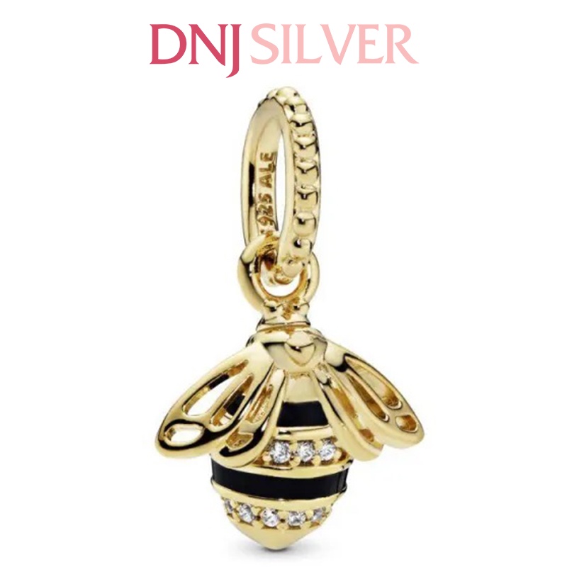 Charm bạc 925 cao cấp, hàng chuẩn bạc - Charm Queen Bee thích hợp để mix vòng tay charm - DN300