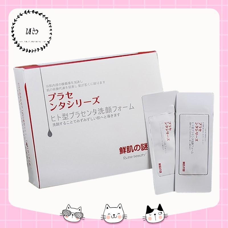 Mặt nạ Ủ trắng nhau thai cừu Nhật 1hop/50goi