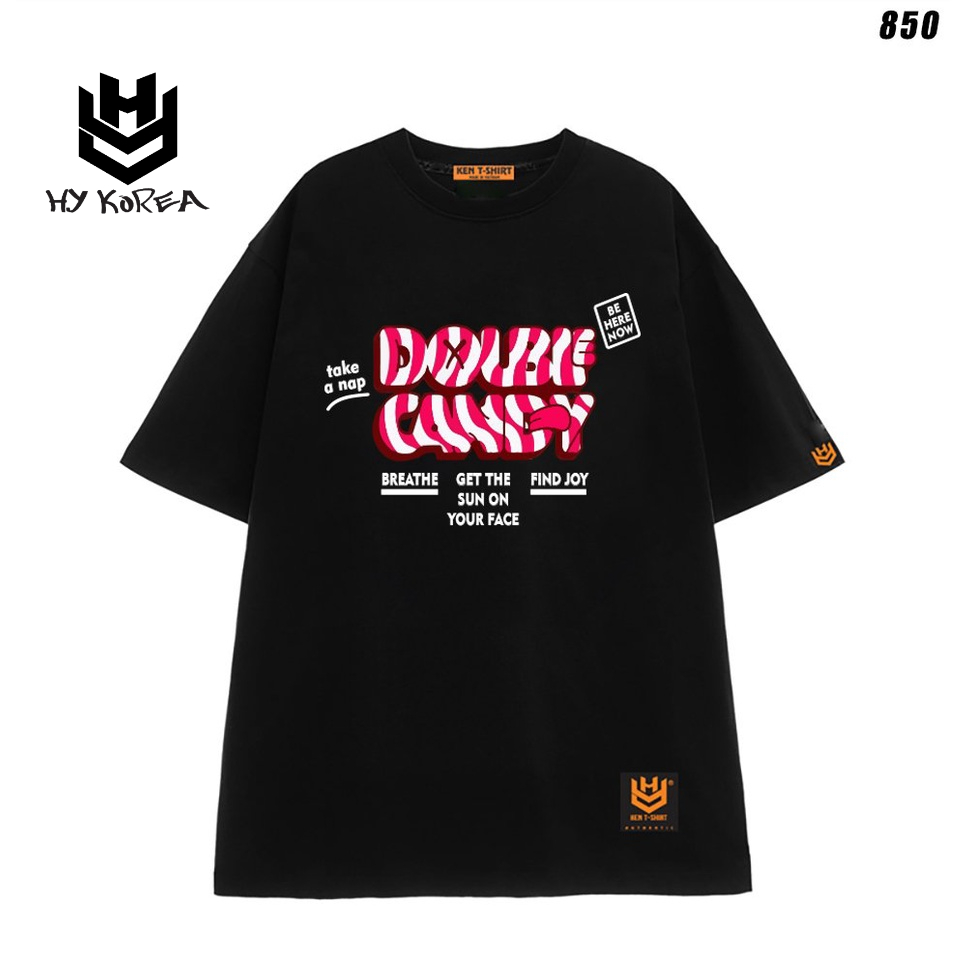 Áo thun nữ tay lỡ form rộng Dolbe Candy 850 HY KOREA