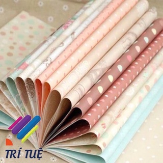 Giấy Gói Quà đẹp xuất sắc, chất lượng tốt, nhiều mẫu mã, màu cực đẹp -  [VPP Trí Tuệ]