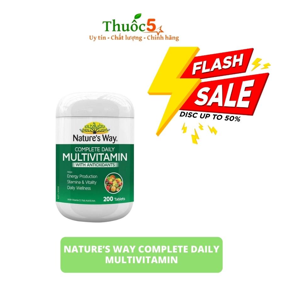 [CHÍNH HÃNG] Nature’s Way Complete Daily Multivitamin – Vitamin tổng hợp