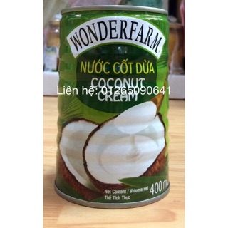 Cốt dừa lon Wonderfarm