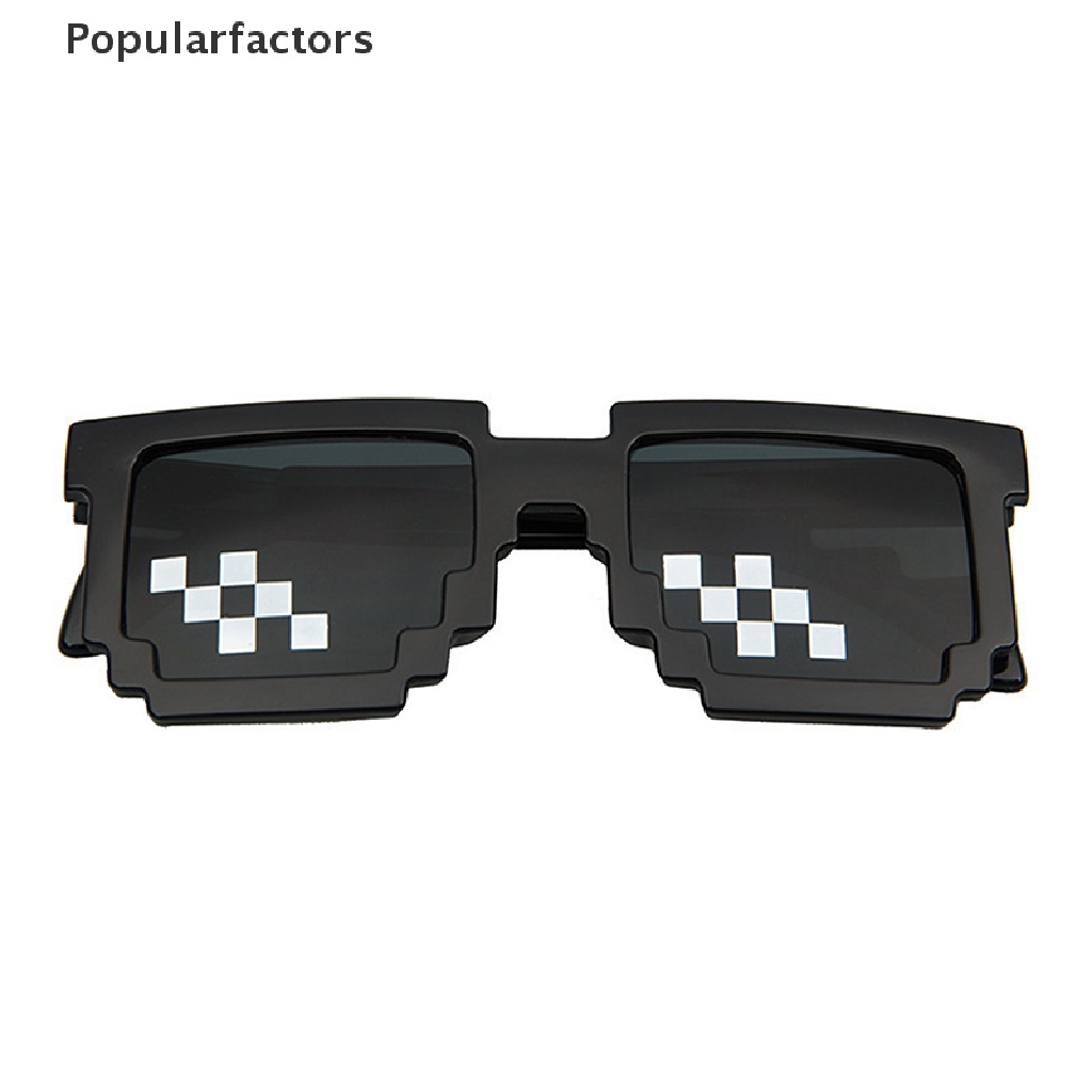 Kính mát kiểu Thug life 8 bit thời trang cho nam và nữ