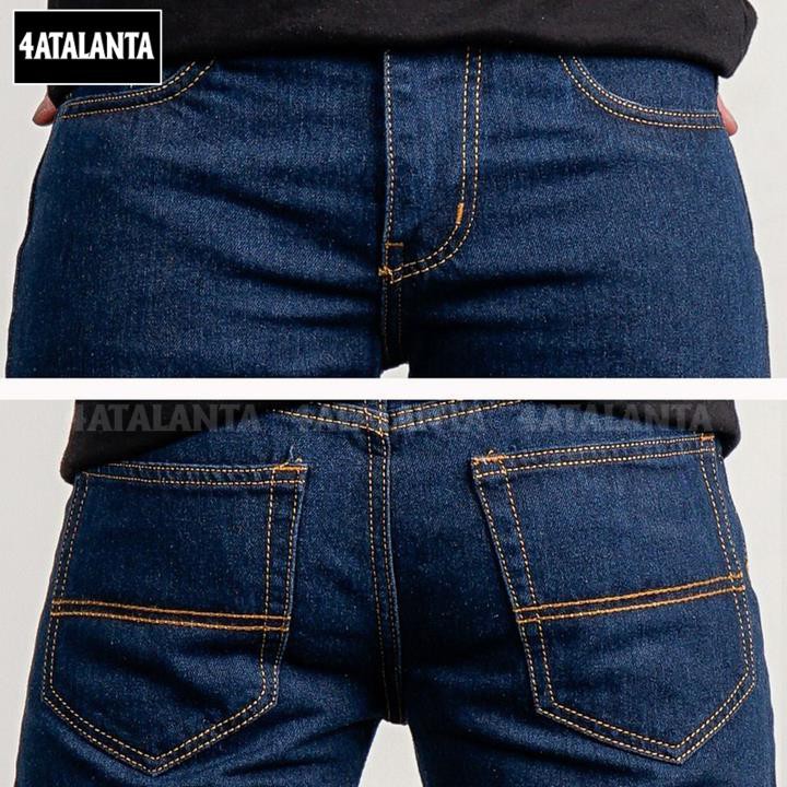 Quần jean nam ống suông màu Xanh Đen 4AT - QJN - 701 – 4ATALANTA | BigBuy360 - bigbuy360.vn