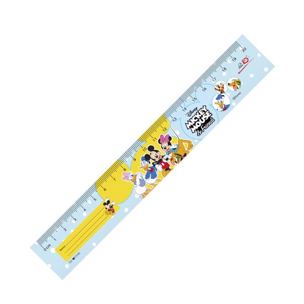 Thước Thẳng Thiên Long SR-029  20 Cm Hình Mickey , Công Chúa , Ô Tô