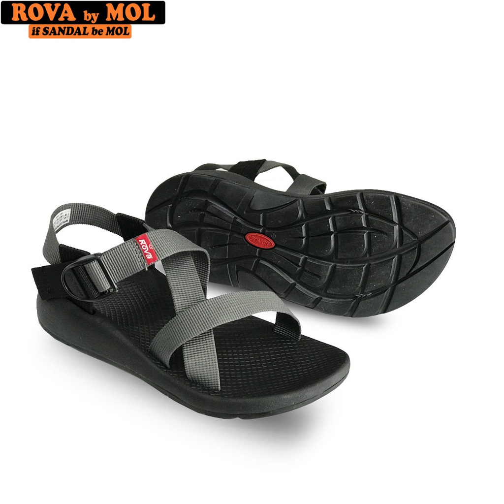 Giày sandal nữ quai thông minh rút dây tự do đế cao 3cm mang đi học đi biển du lịch hiệu Rova RV120B