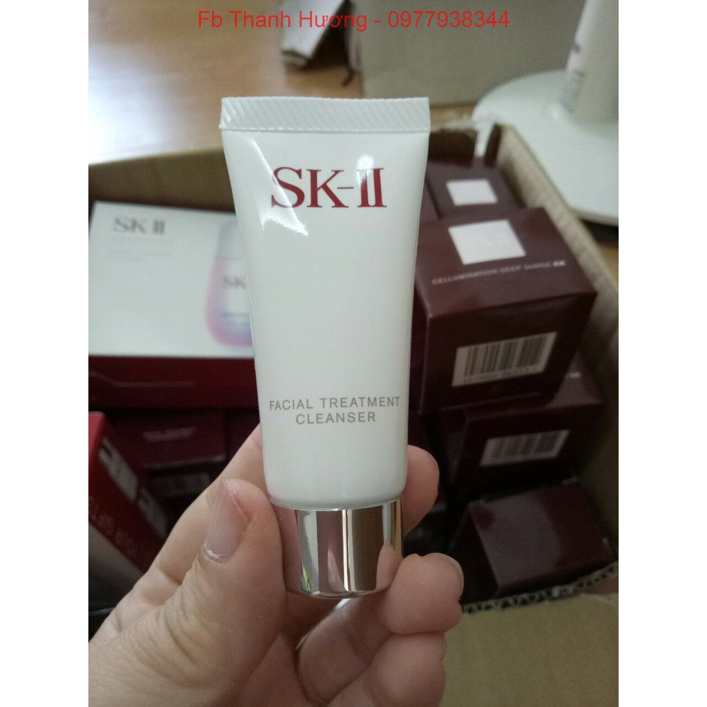 Sữa rửa mặt skii mini facial treatment cleanser