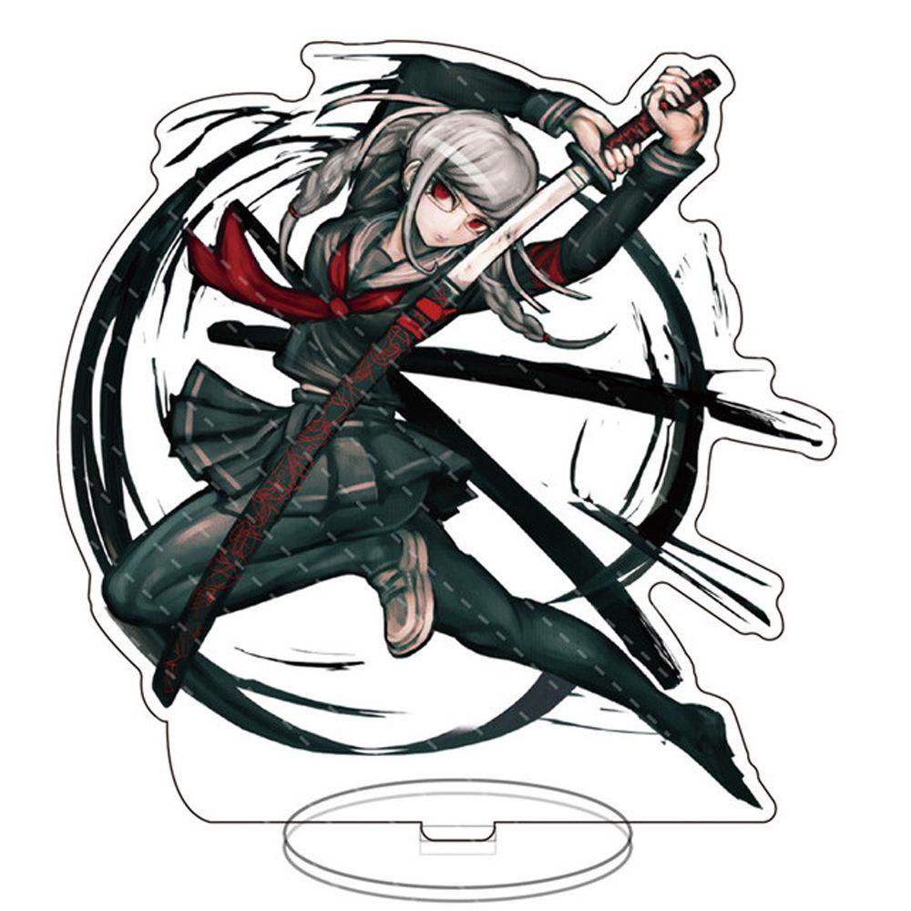 Mô Hình Monokuma Đứng Để Bàn Trang Trí Bằng Acrylic