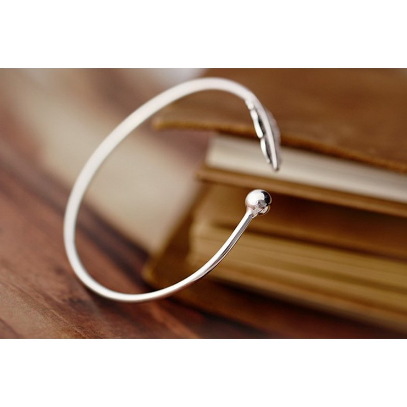 Vòng tay mạ bạc 925 chính hãng cao cấp đẹp giá rẻ trang sức CINLA VT001