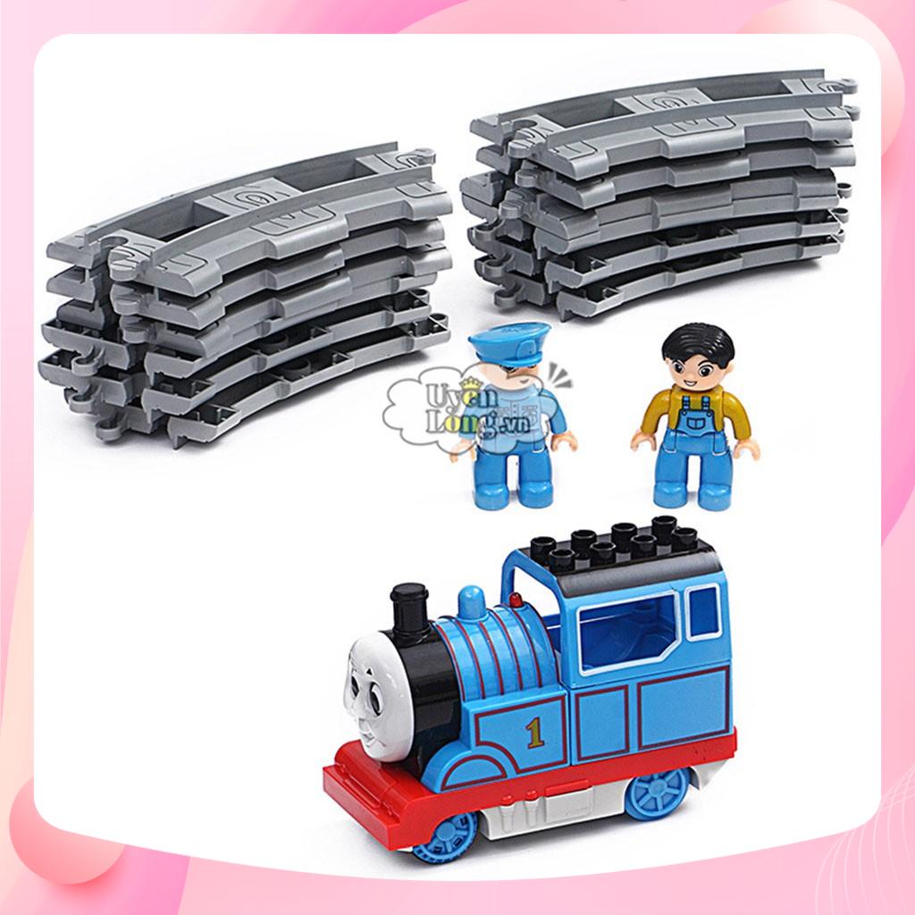 [Voucher Giảm 15k] Đồ Chơi Mô Hình Tàu Hỏa Và Đường Ray Happy Time (Thomas Mini, Đường Ray)