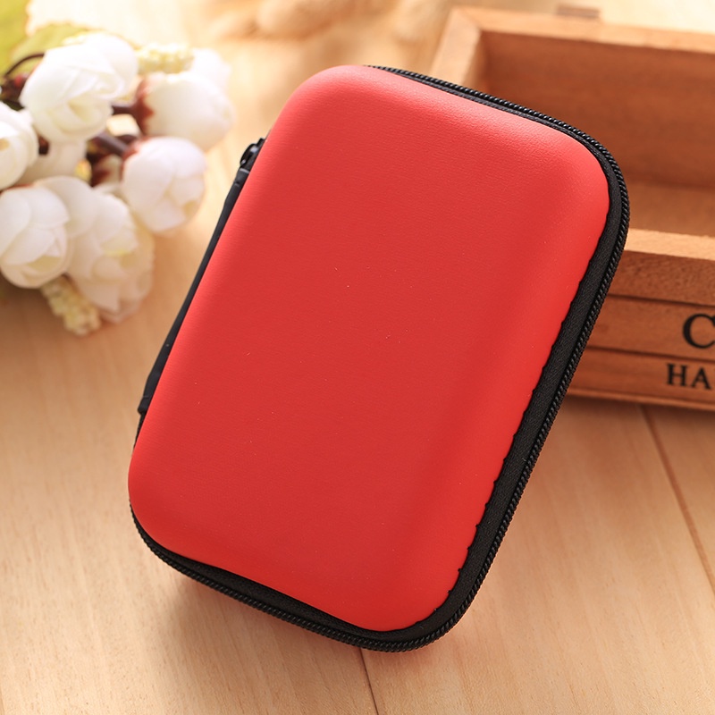 Túi Đựng Dây Cáp / Điện Thoại Có Khóa Kéo Tiện Dụng