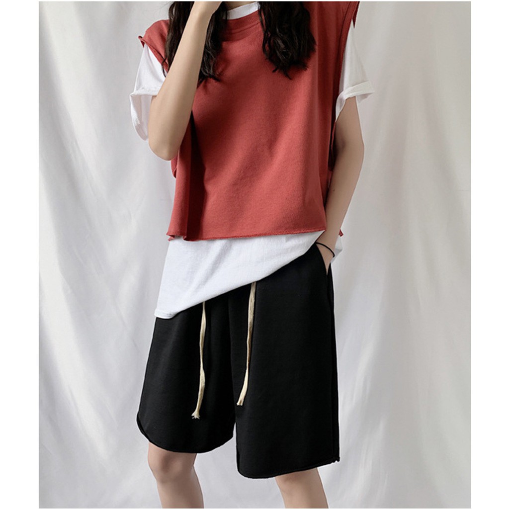 Quần short thể thao CERA-Y màu đen CRQ016