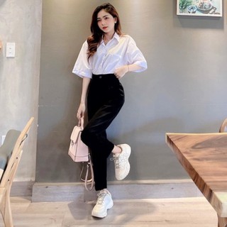 quần baggy nữ c