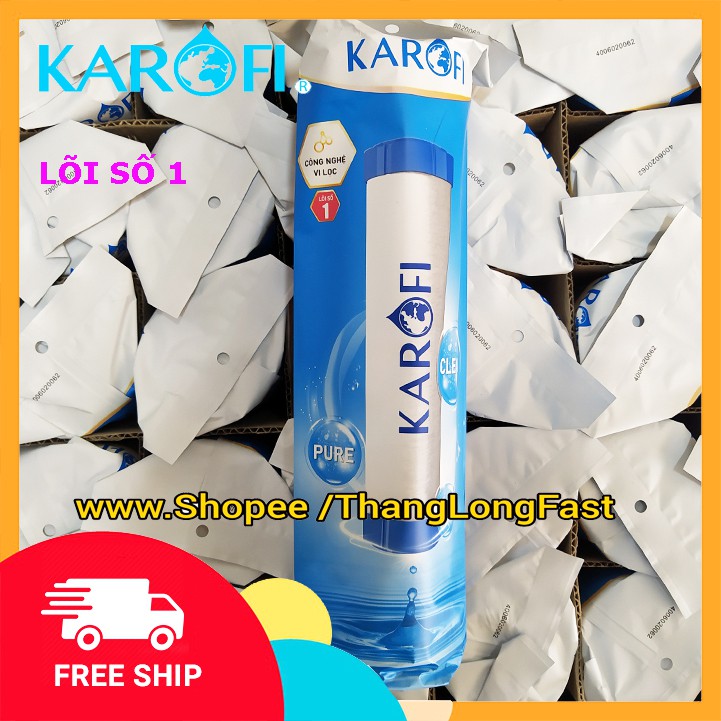 LÕI LỌC NƯỚC SỐ 1 KAROFI [CÓ TEM CÀO] - LẮP ĐƯỢC CẢ CHO CÁC HÃNG KHÁC | BigBuy360 - bigbuy360.vn