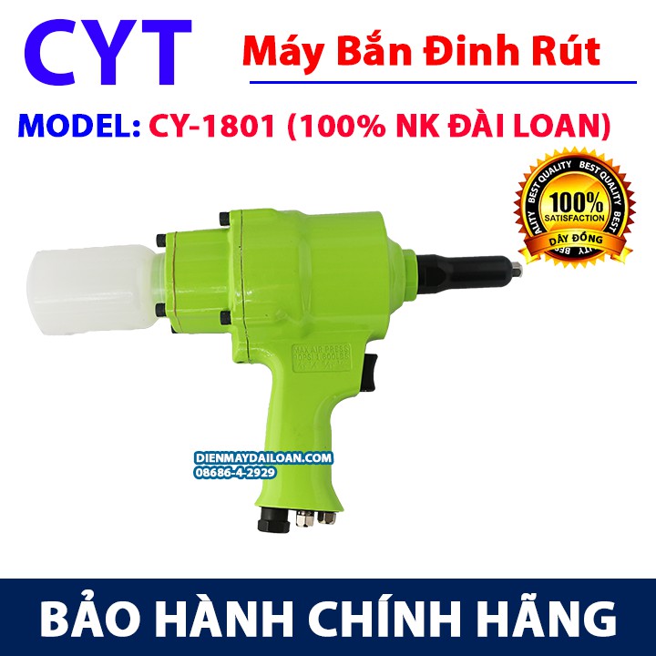 Máy Bắn Đinh Rút Bằng Hơi CYT CY-1801