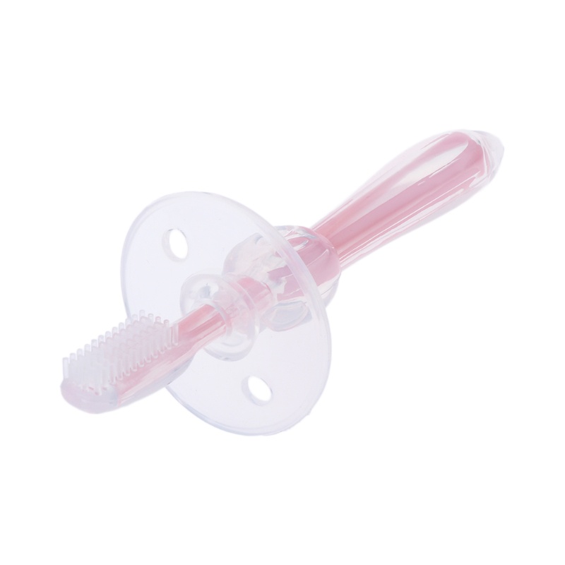 Bàn Chải Đánh Răng Bằng Silicon Mềm An Toàn Cho Bé Sơ Sinh