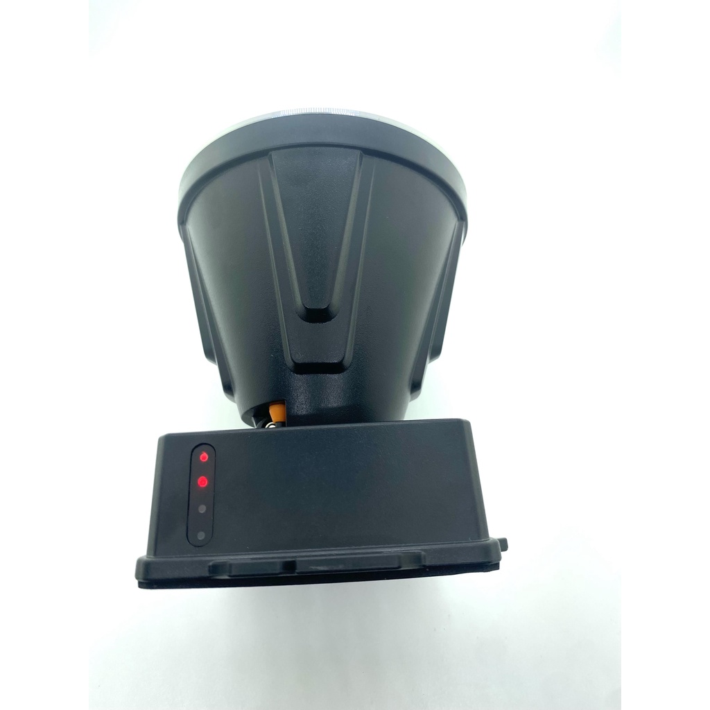 Đèn pin đội đầu siêu sáng, đèn đeo đầu Thái ST 381 có bảng báo pin, cổng ra USB chóa lớn 10cm