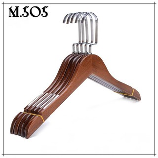 Combo 10 móc áo gỗ nam - móc treo quần áo - móc áo gỗ - móc treo áo nam