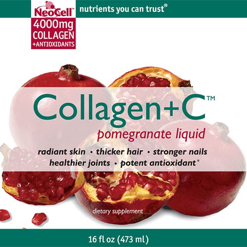 Nước uống NEOCELL COLLAGEN LỰU Super Collagen +C Liquid Pomegranate 473ml | BigBuy360 - bigbuy360.vn