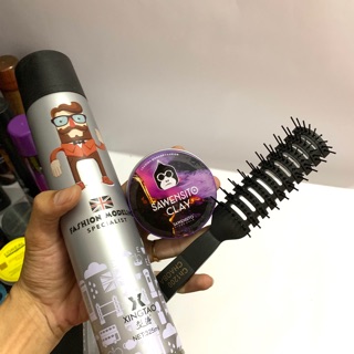 Combo Sáp Saewnsito Clay+ Gôm Mion + Lược