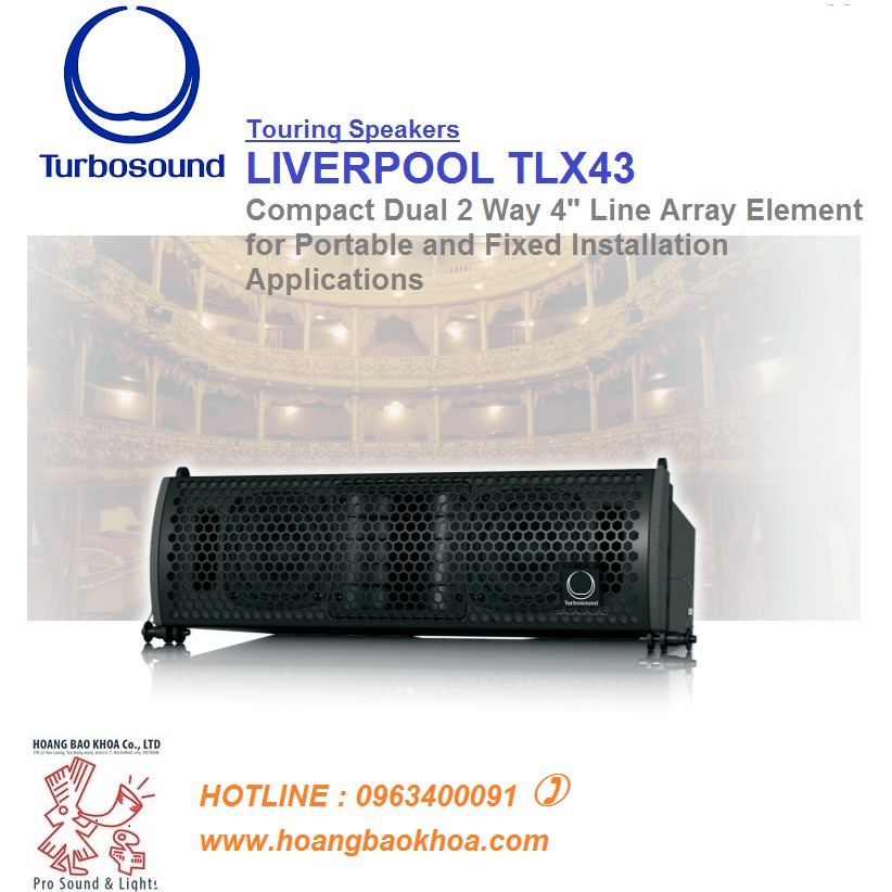 Loa Turbosound TLX43
