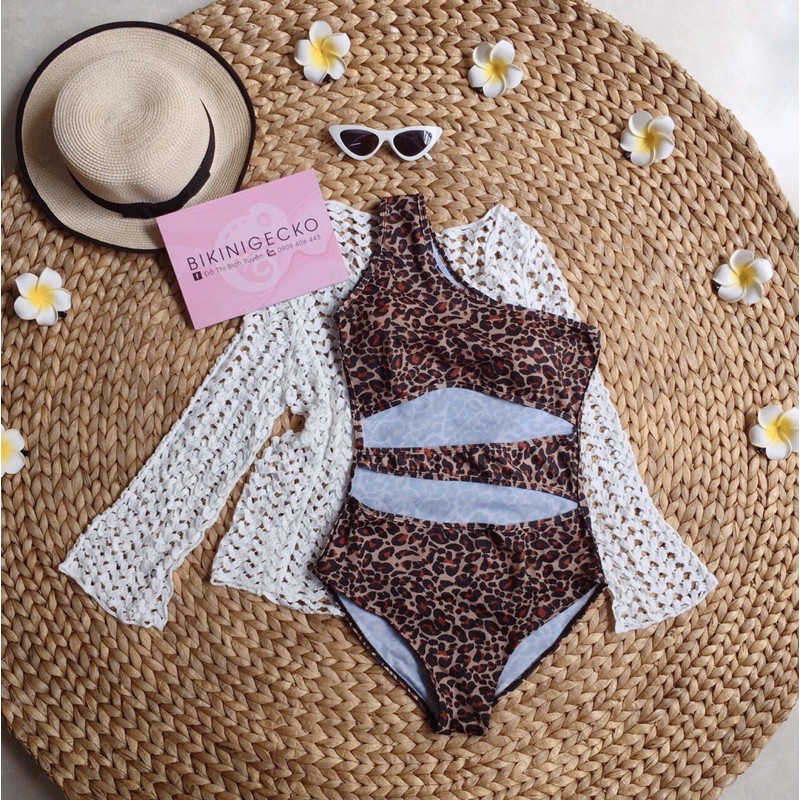 Bikini 1 mảnh da beo(ảnh thật) | BigBuy360 - bigbuy360.vn