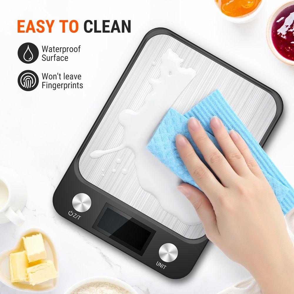AUGUSTINA Cân Điện Tử 10KG / 1G Màn Hình LCD Chuyên Dụng Cân Trang Sức / Thực Phẩm Trong Nhà Bếp