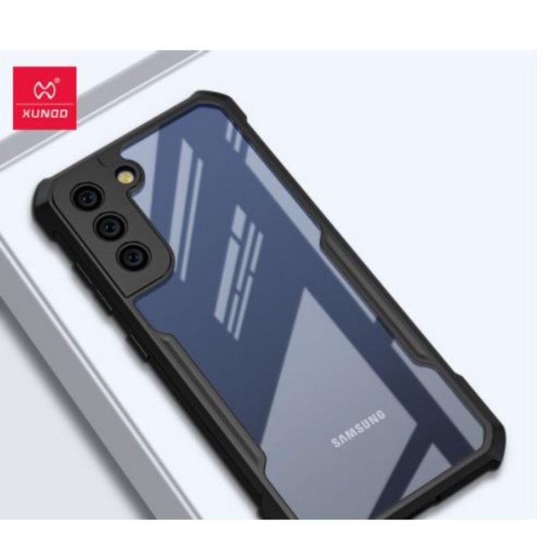 Ốp lưng Xundd Samsung Galaxy S21 FE chống sốc lưng trong viền màu chống sốc.