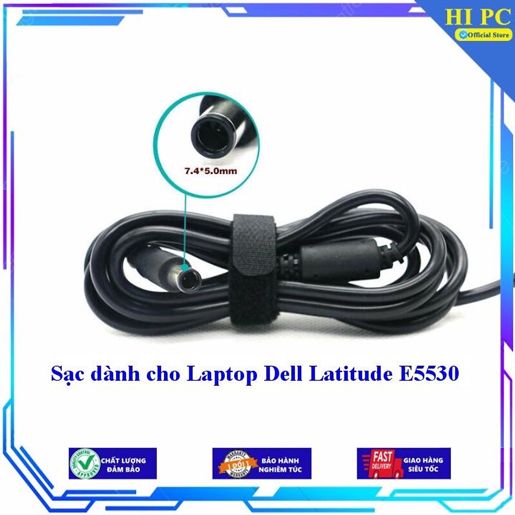 Sạc dành cho Laptop Dell Latitude E5530 - Hàng Nhập khẩu