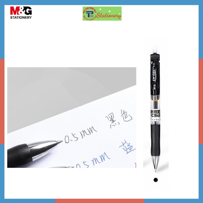 Bút ký, bút gel nước siêu trơn M&G K35 ngòi 0.5mm mực đều viết đẹp hàng chính hãng