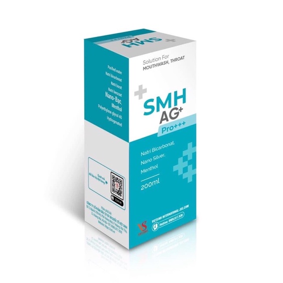 NƯỚC SÚC HỌNG SMH PRO AG+++