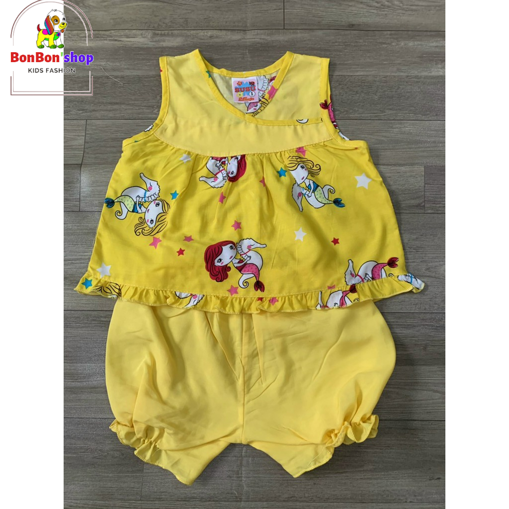 (BN06 GIẢM 50%) Quần áo cho bé gái 5 tháng đến 1tuổi, bộ tôn(lanh) cho bé nhí nhiều màu nhiều size