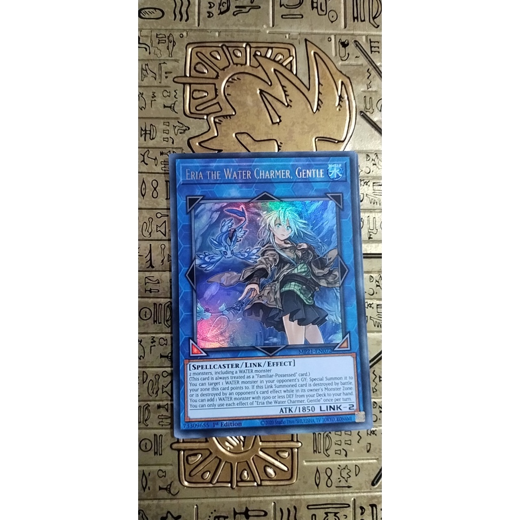 [Luffy TCG Shop] Thẻ trò chơi Yugioh UK chính hãng Konami Eria the water charmer, Gentle MP21-EN073